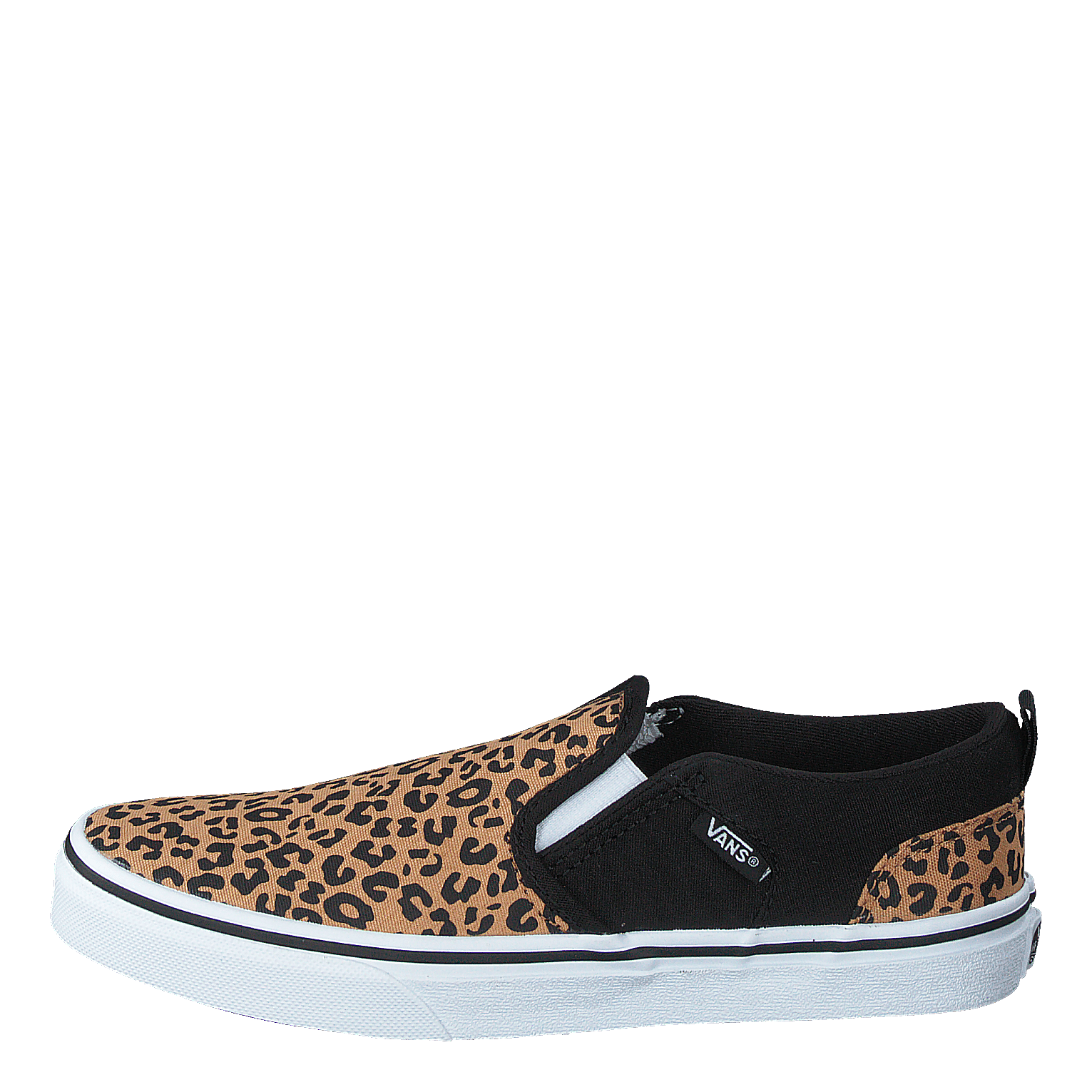 My Asher (cheetah) Black/doe Vans – - Main Image