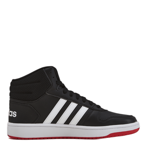 Hoops 2.0 Mid Shoes Core Black / Cloud White / Vivid Red