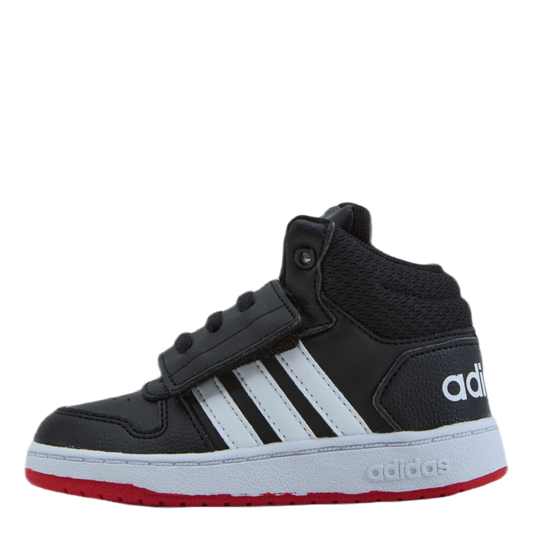 Hoops 2.0 Mid Shoes Core Black / Cloud White / Vivid Red