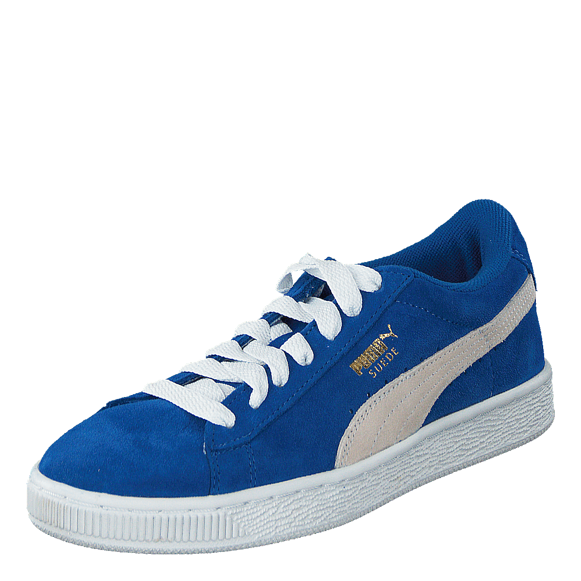 Suede Jr Snorkel Blue-White