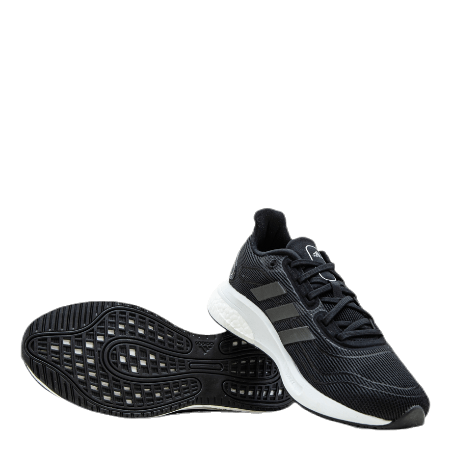 Supernova Running Shoes Core Black / Grey Six / Silver Metallic