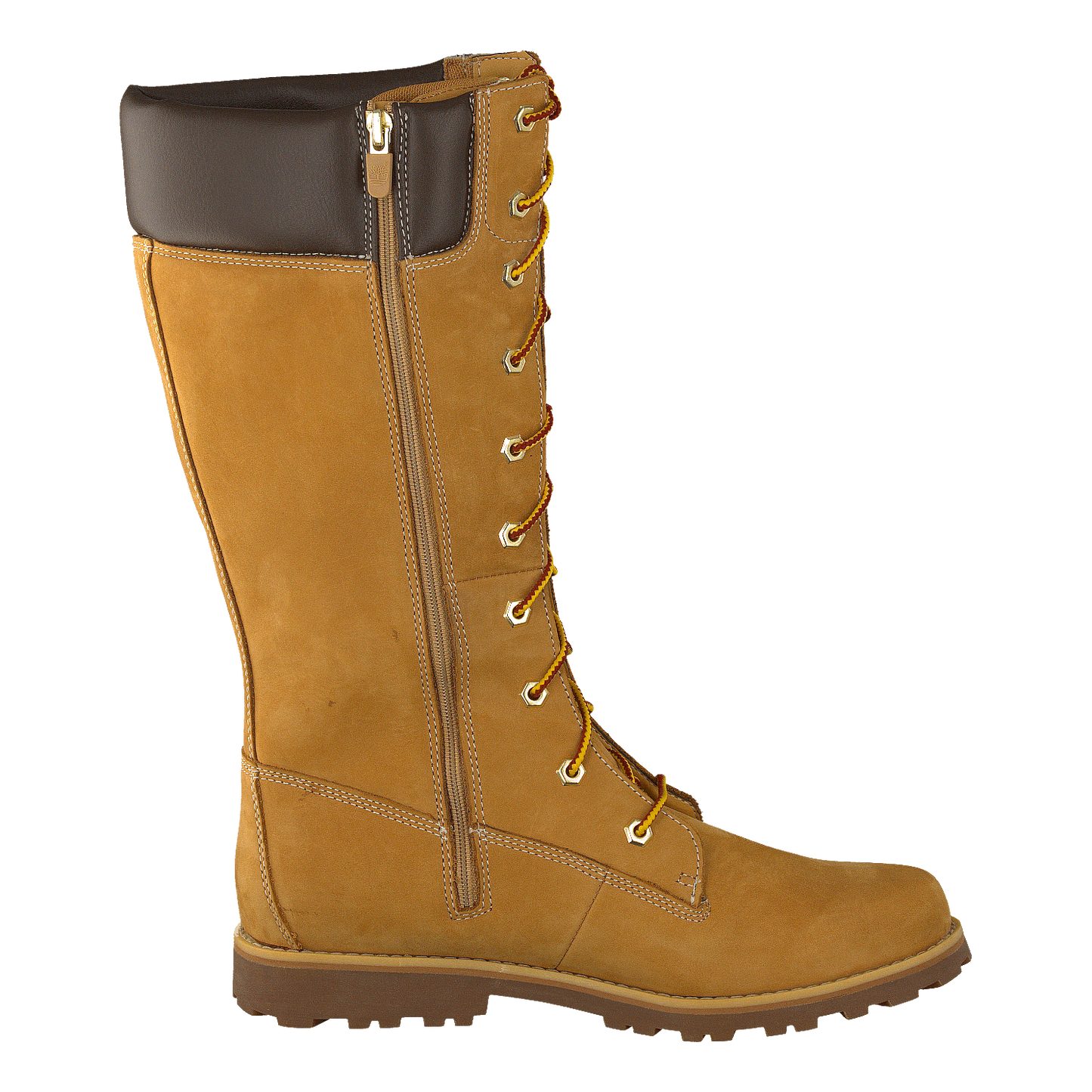 Girls Classic Tall Lace Up Wheat