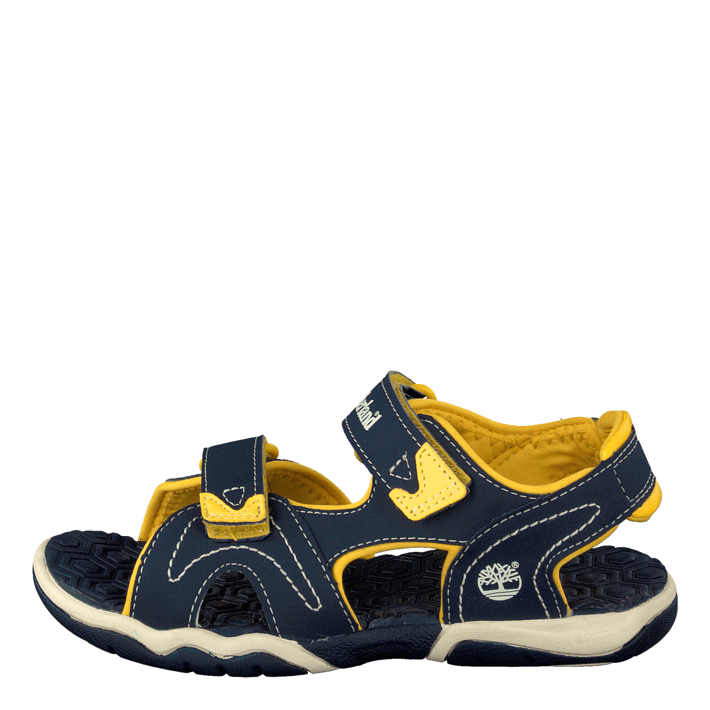 Adventure 2-strap sandal Navy/Yellow