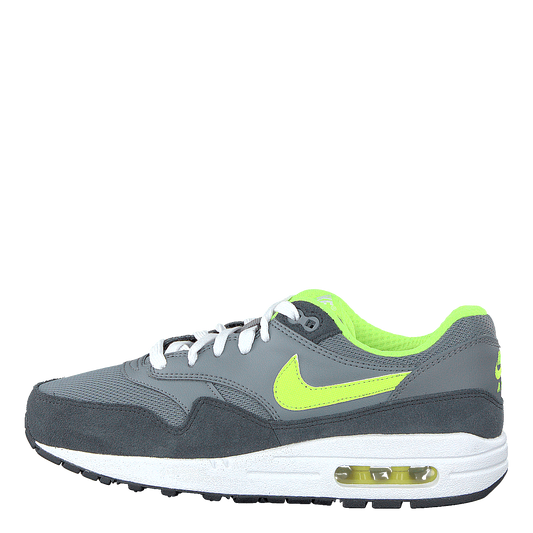 Nike Air Max 1 Big Kids Cool Grey/Volt-Anthrct-White