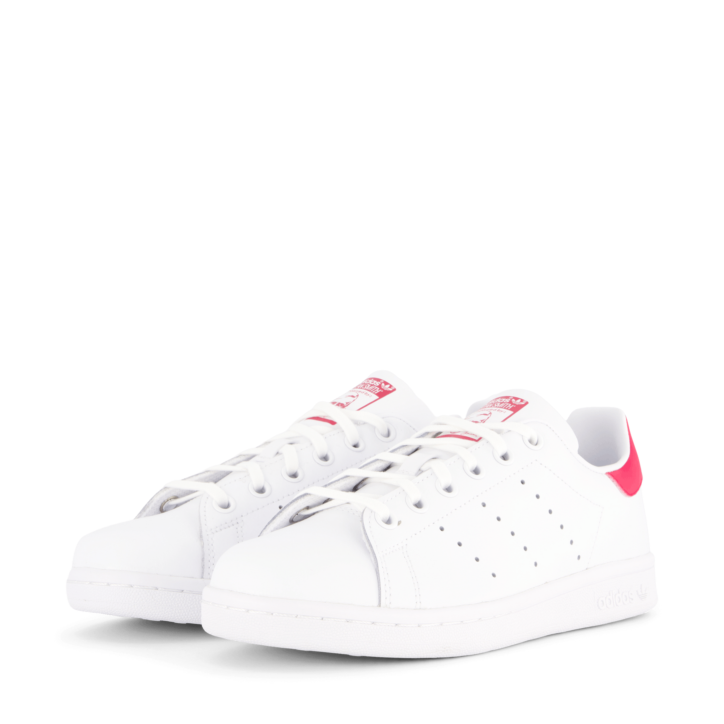 Stan Smith J Ftwr White/Bold Pink