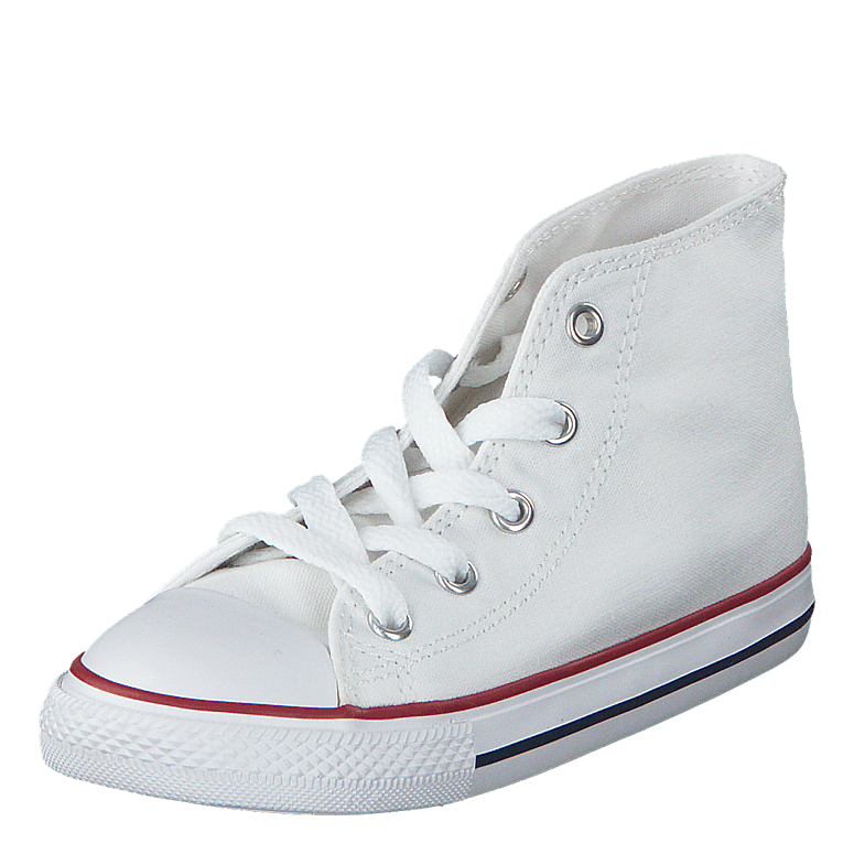 All Star Canvas-Hi Optical White