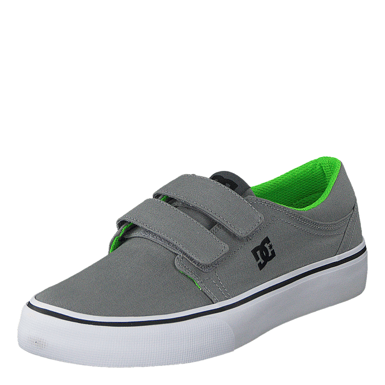 Dc Kids Trase V Shoe Grey/Black/Green