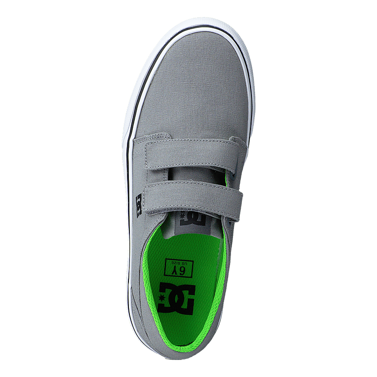 Dc Kids Trase V Shoe Grey/Black/Green