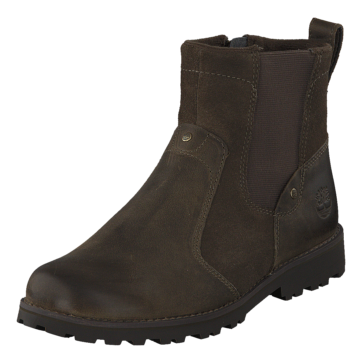 Asphalt Trail Chelsea Medium Brown Full-Grain