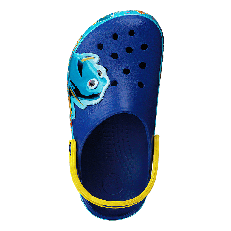 Crocs Lights Finding Dory Clog Cerulean Blue/Lemon