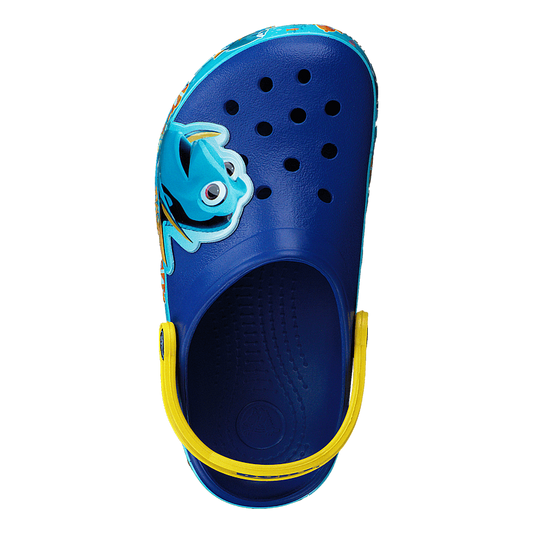 Crocs Lights Finding Dory Clog Cerulean Blue/Lemon