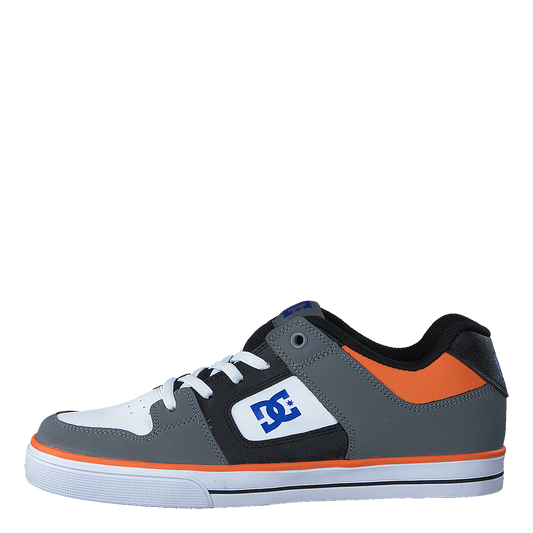 Dc Kids Pure Elastic B Shoe Grey/Blue/White