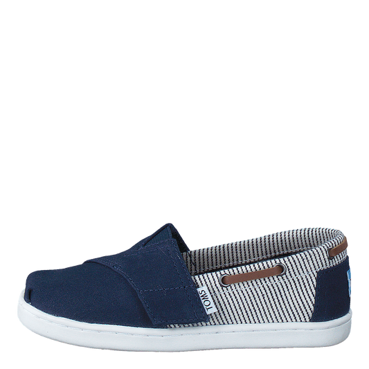 Infant Navy Canvas/Stripes Navy