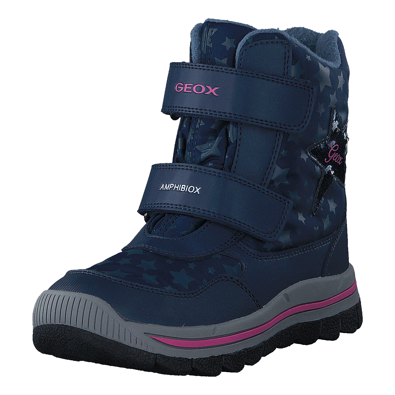 J Overland B Girl AB Navy/Fuchsia