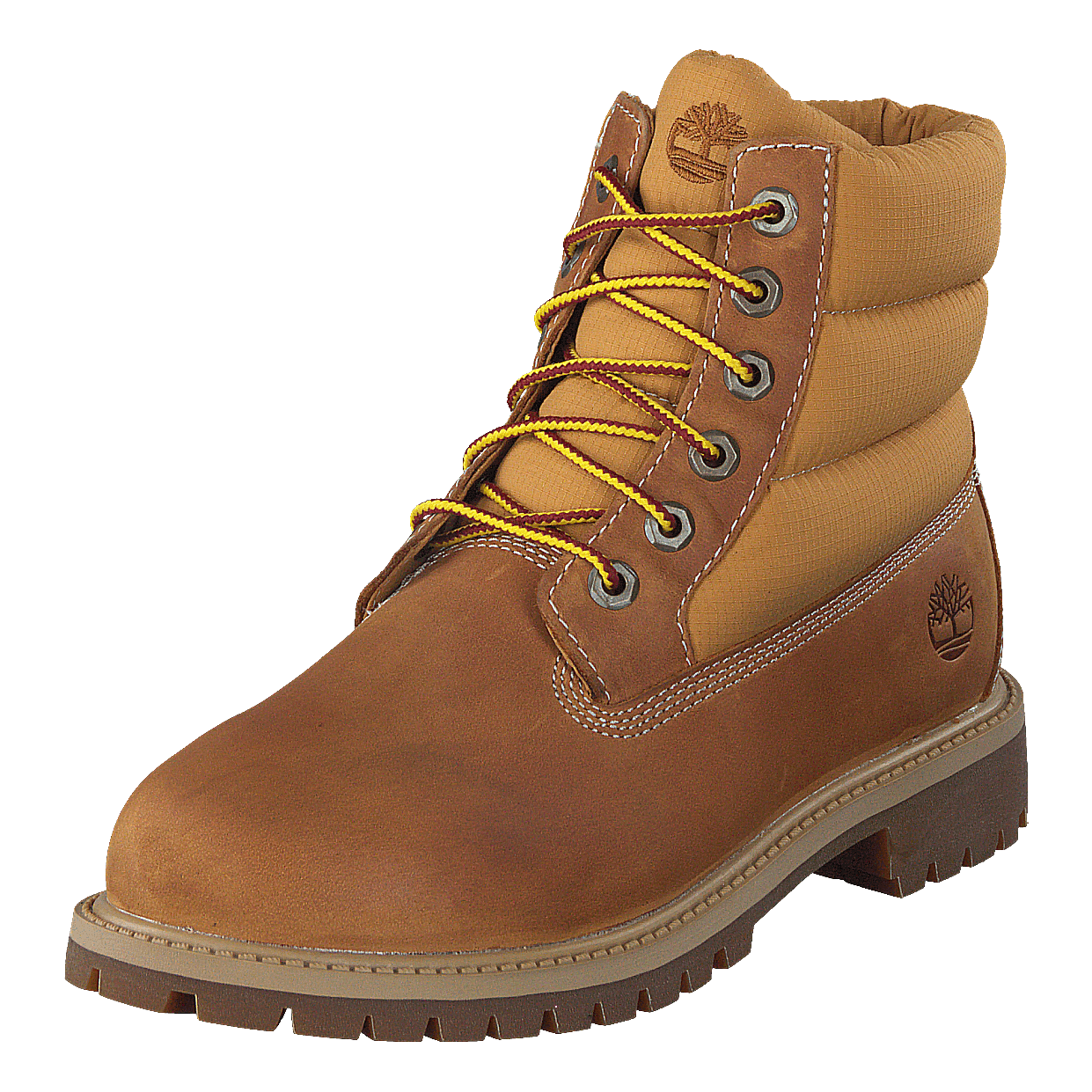 6 In Quilt Boot Wheat Saddleback