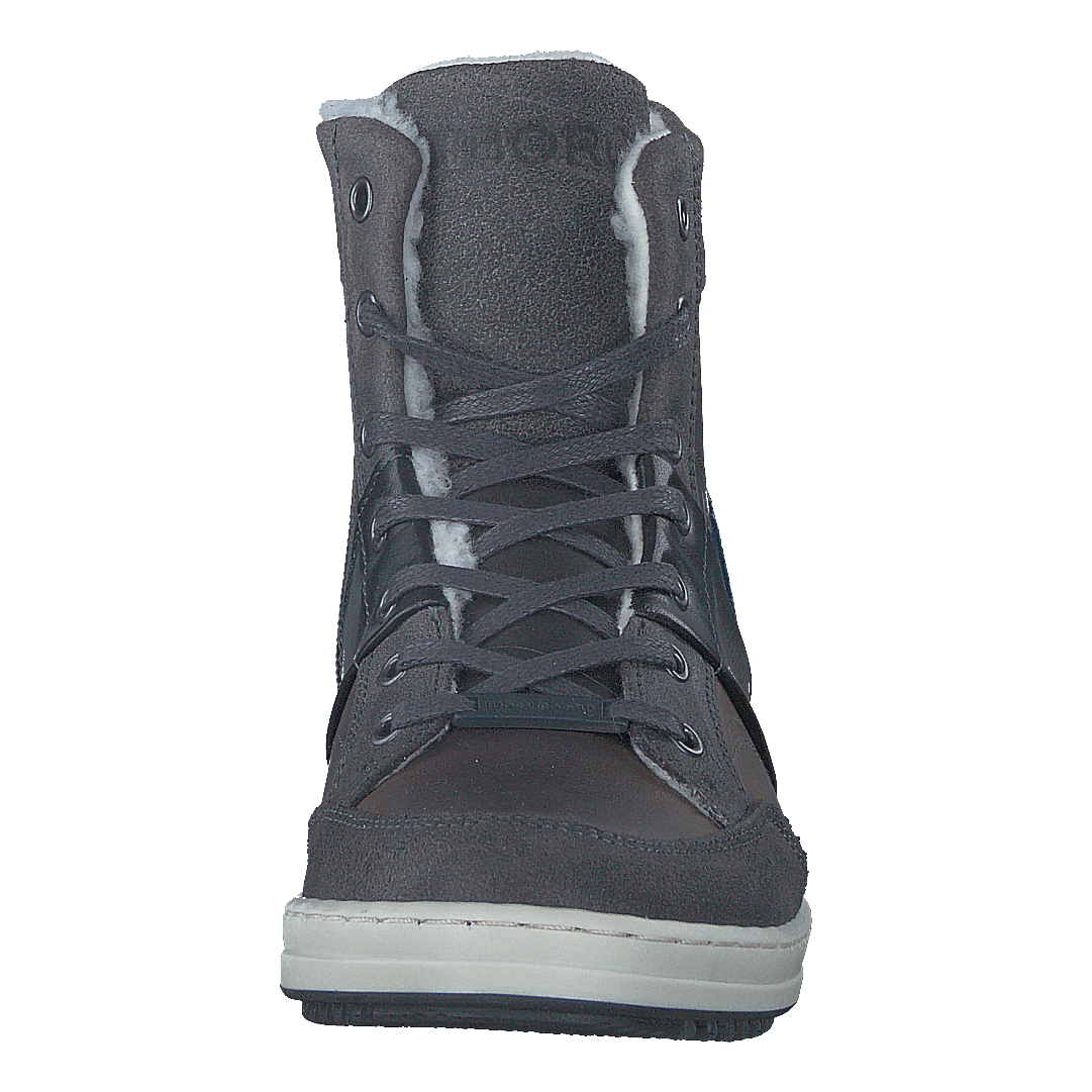 Charles High Pop K Dk Grey/Black