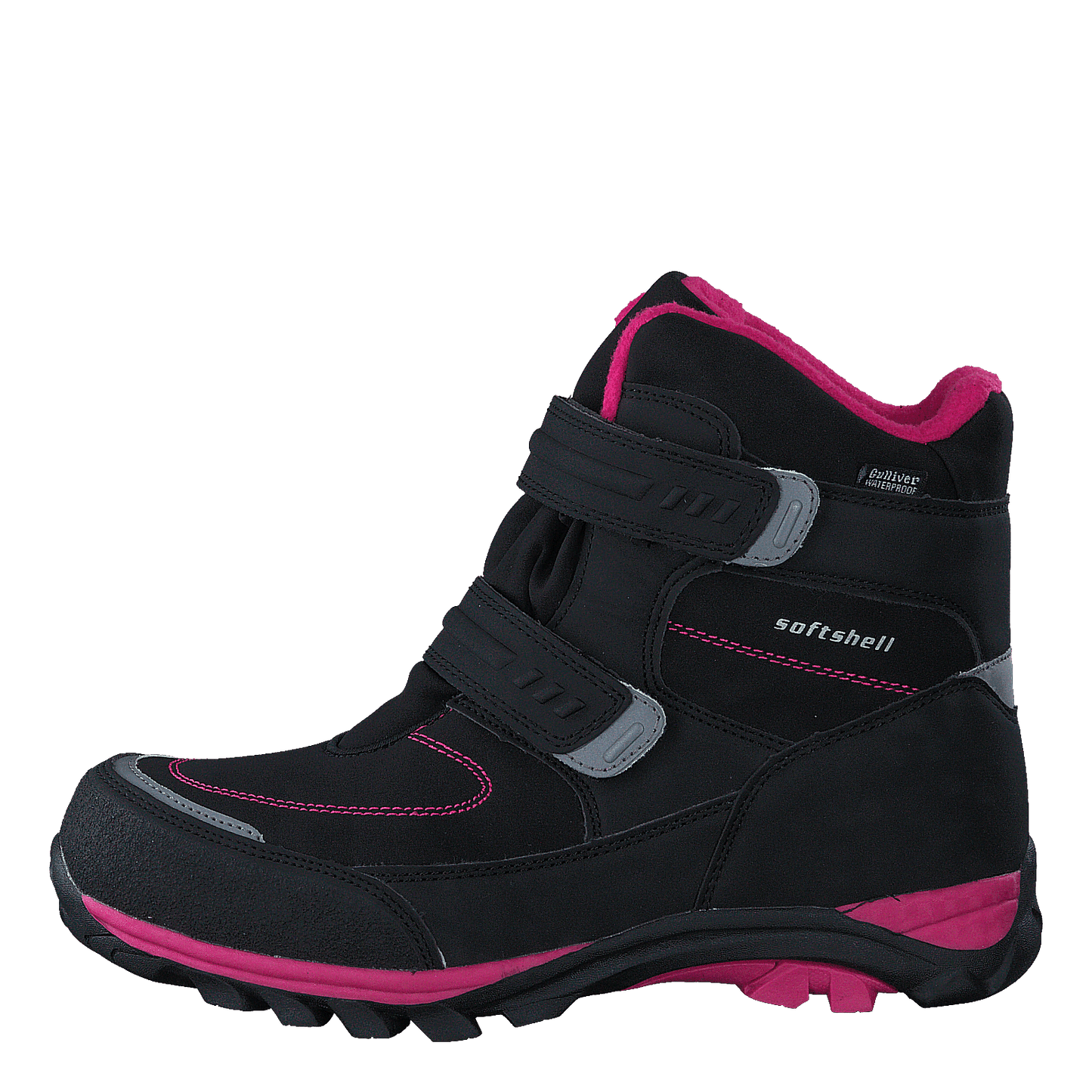 435-6608 Waterproof Warm Lined Black/Fuchsia