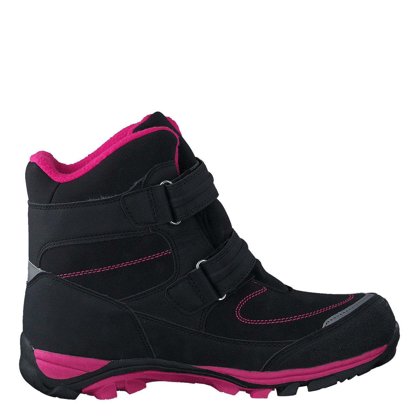 435-6608 Waterproof Warm Lined Black/Fuchsia