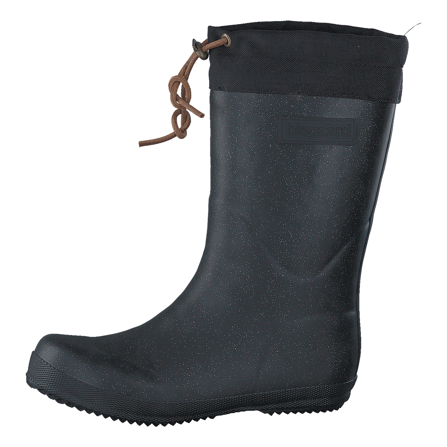 Rubber Boot Winter Thermo Glitter Black