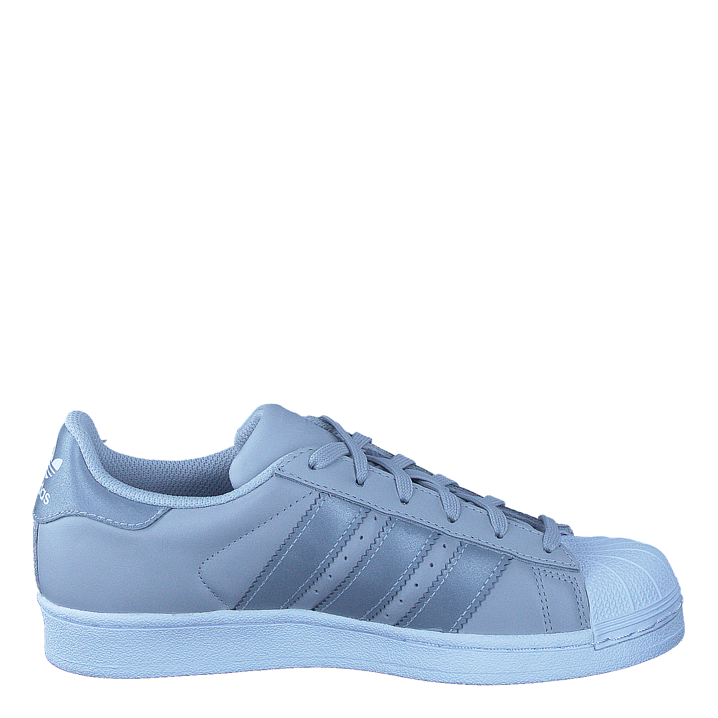 Superstar J Lgh Solid Grey/Silver Met/Wht