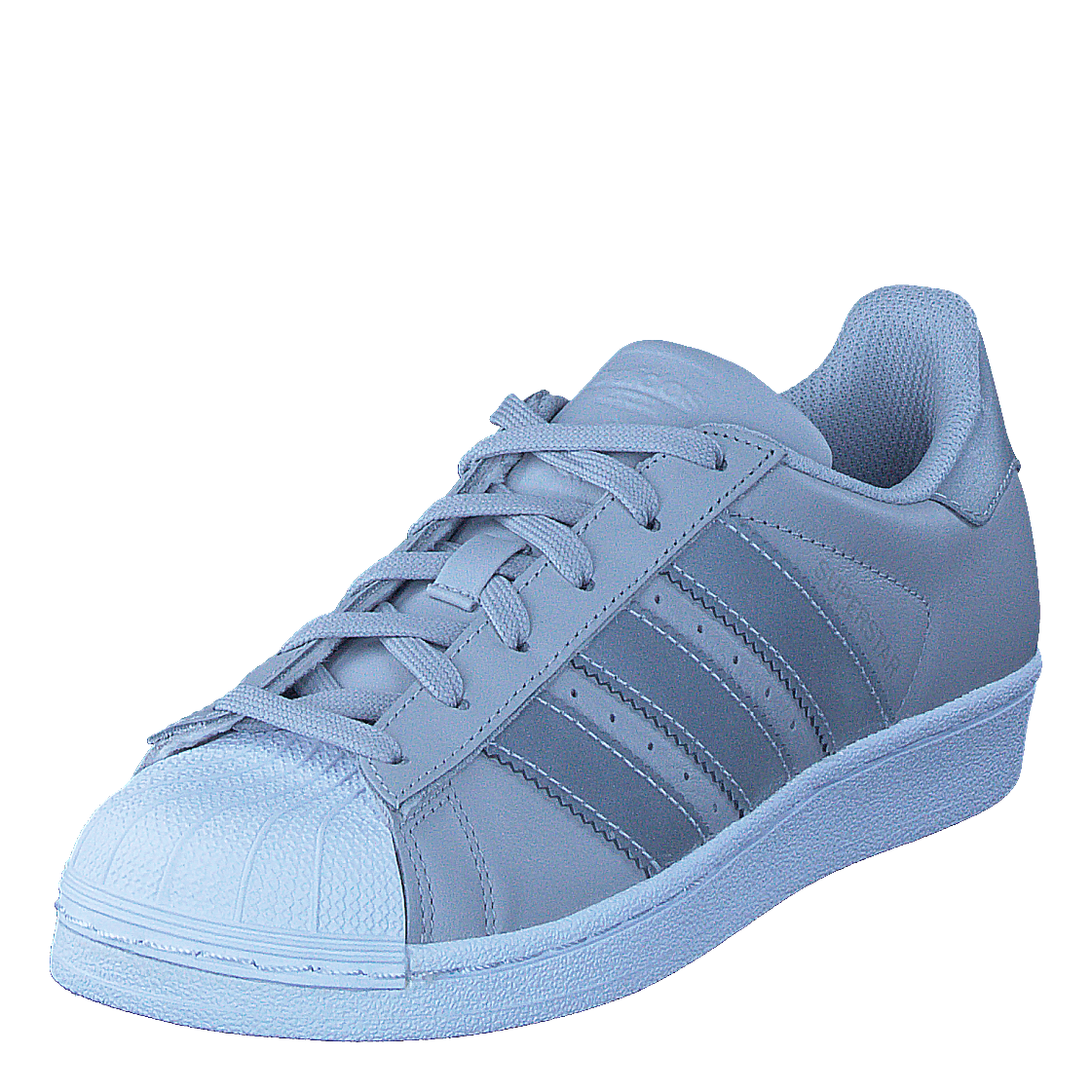 Superstar J Lgh Solid Grey/Silver Met/Wht