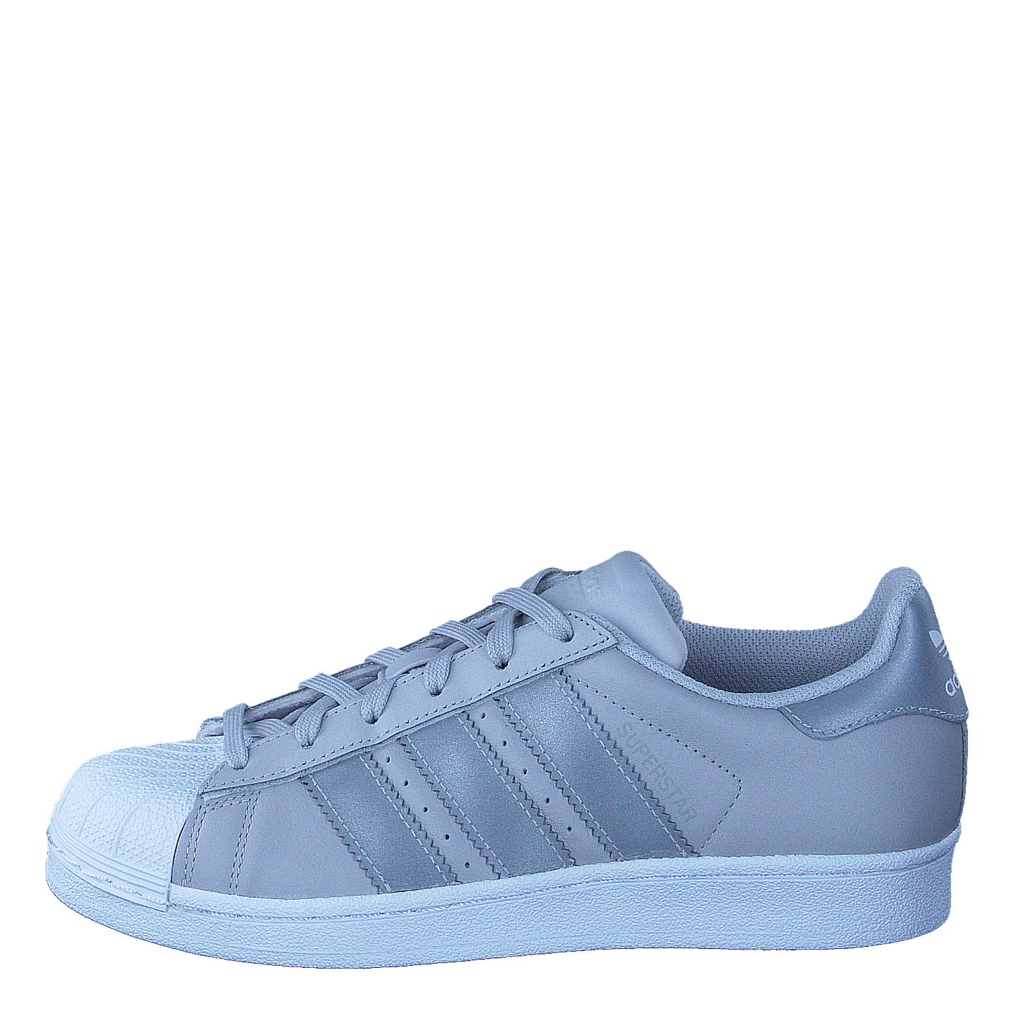 Superstar J Lgh Solid Grey/Silver Met/Wht