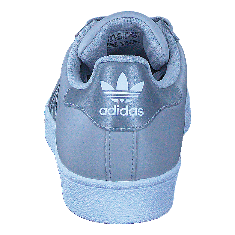 Superstar J Lgh Solid Grey/Silver Met/Wht