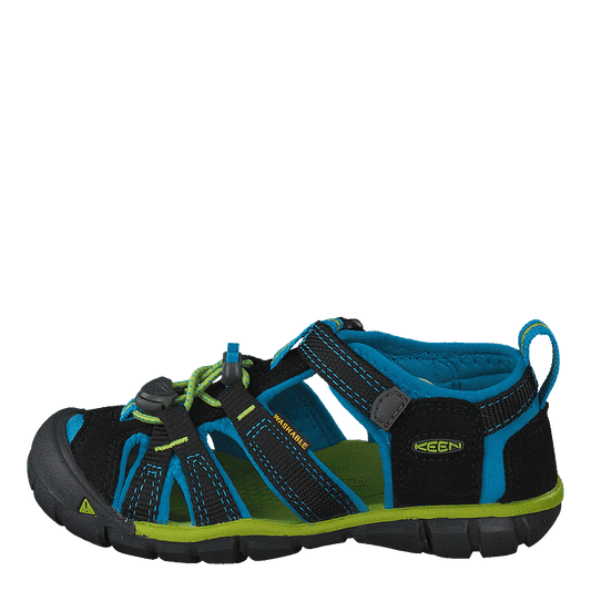 Seacamp II Cnx Kids Black/blue Danube