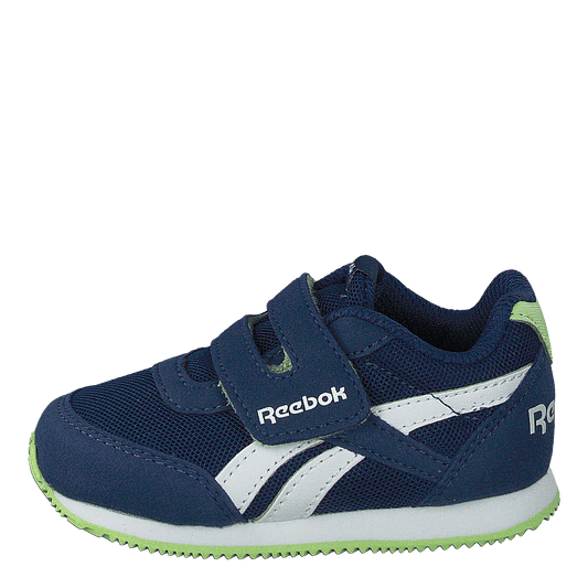 Royal Classic Jog 2 Kc Washed Blue/White/Lime Glow