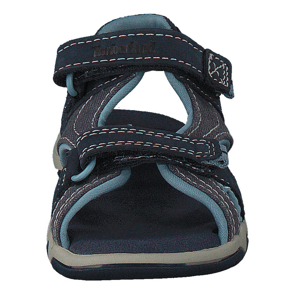 Park Hopper L/f 2-strap Sandal Black Iris