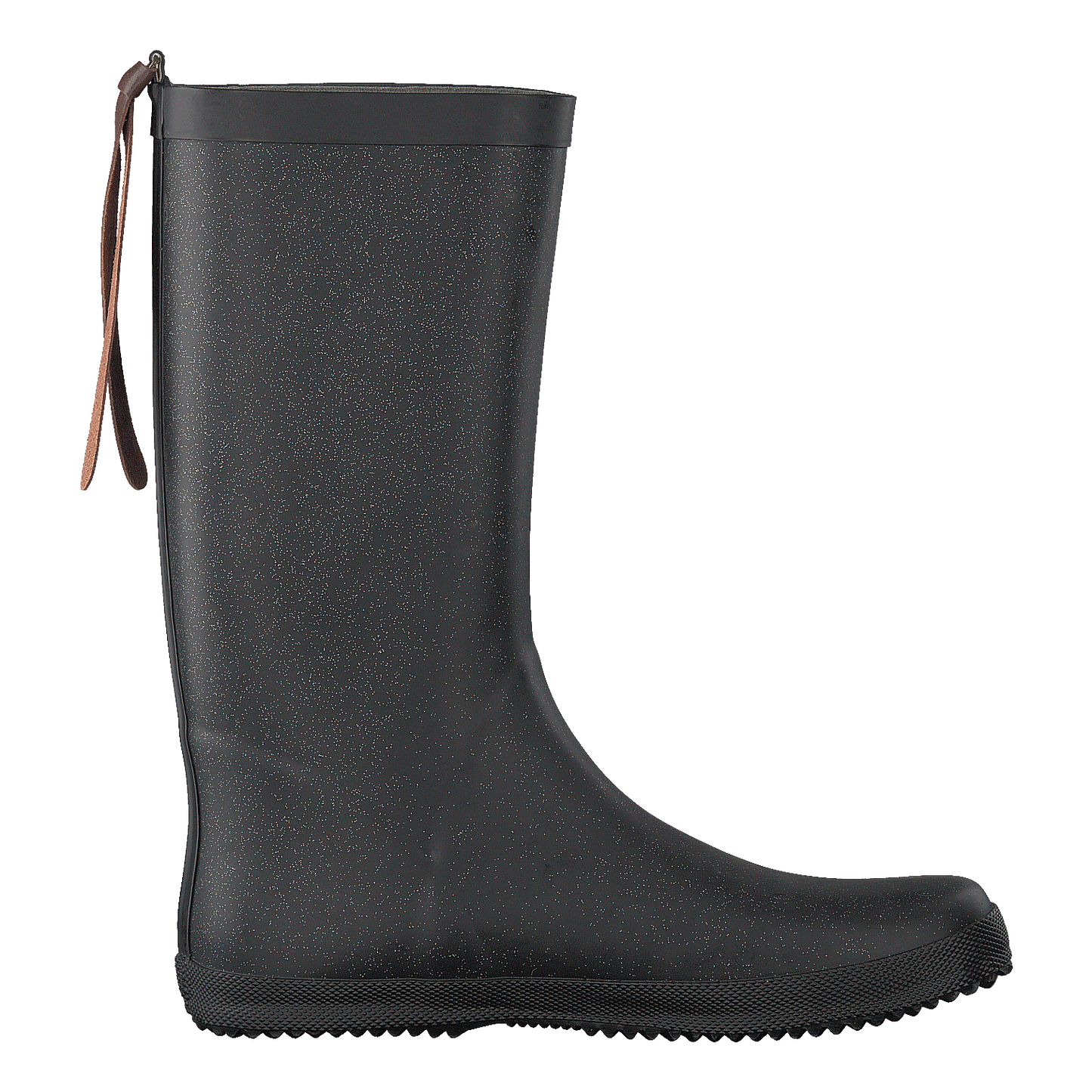 Fashion Rubberboot Black Glitter