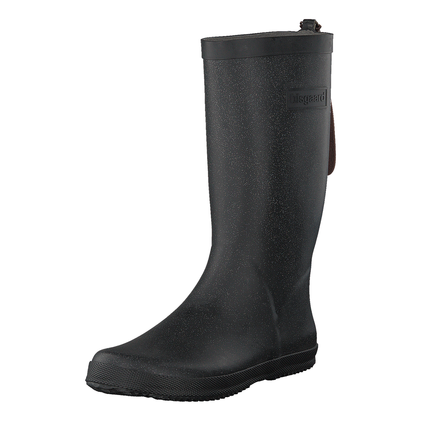 Fashion Rubberboot Black Glitter