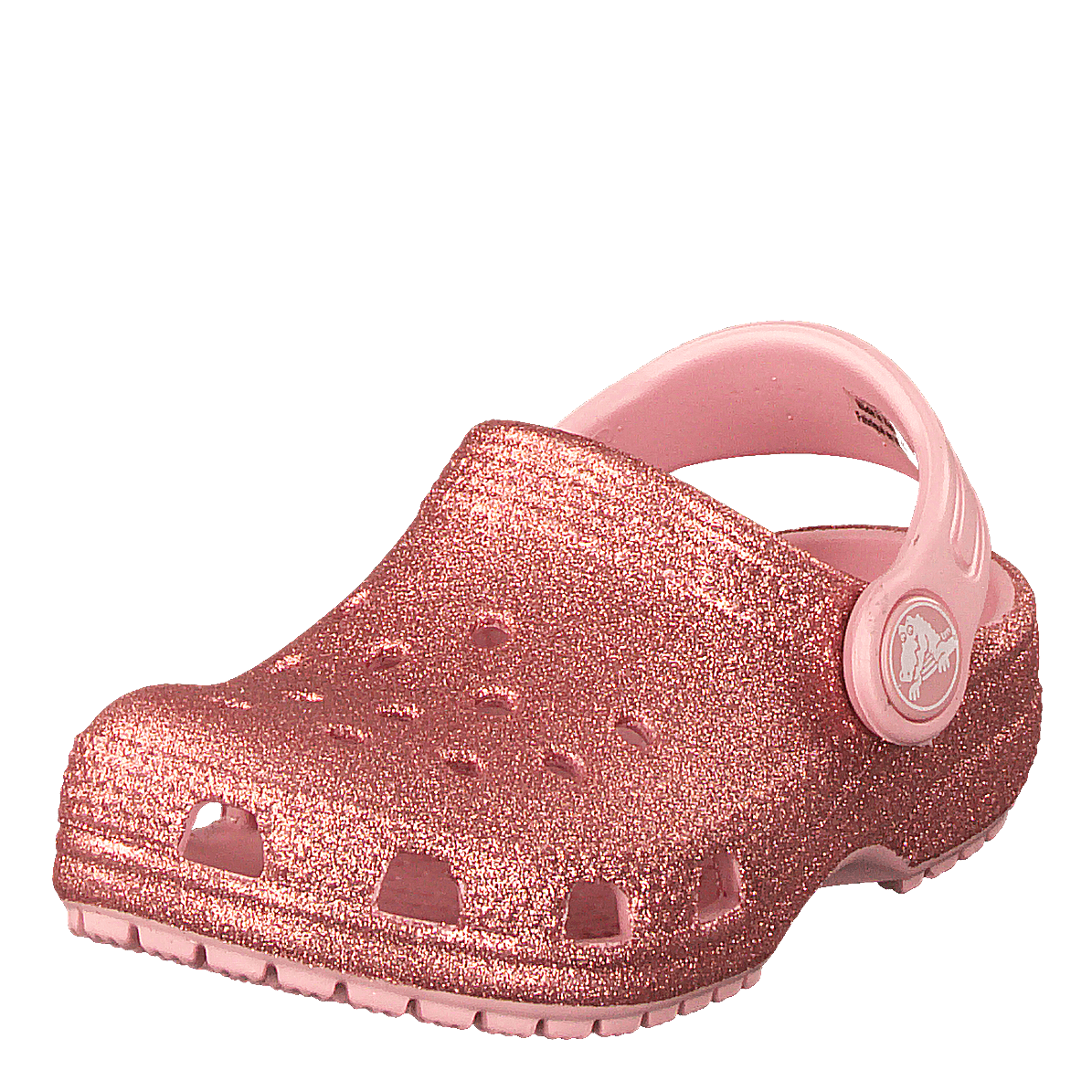 Classic Glitter Clog Kids Blossom