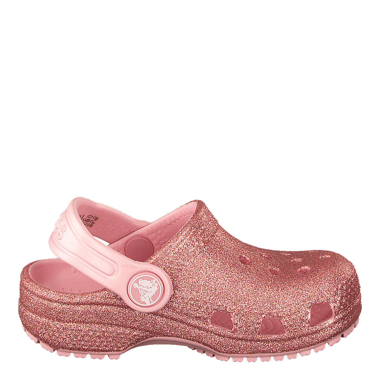 Classic Glitter Clog Kids Blossom