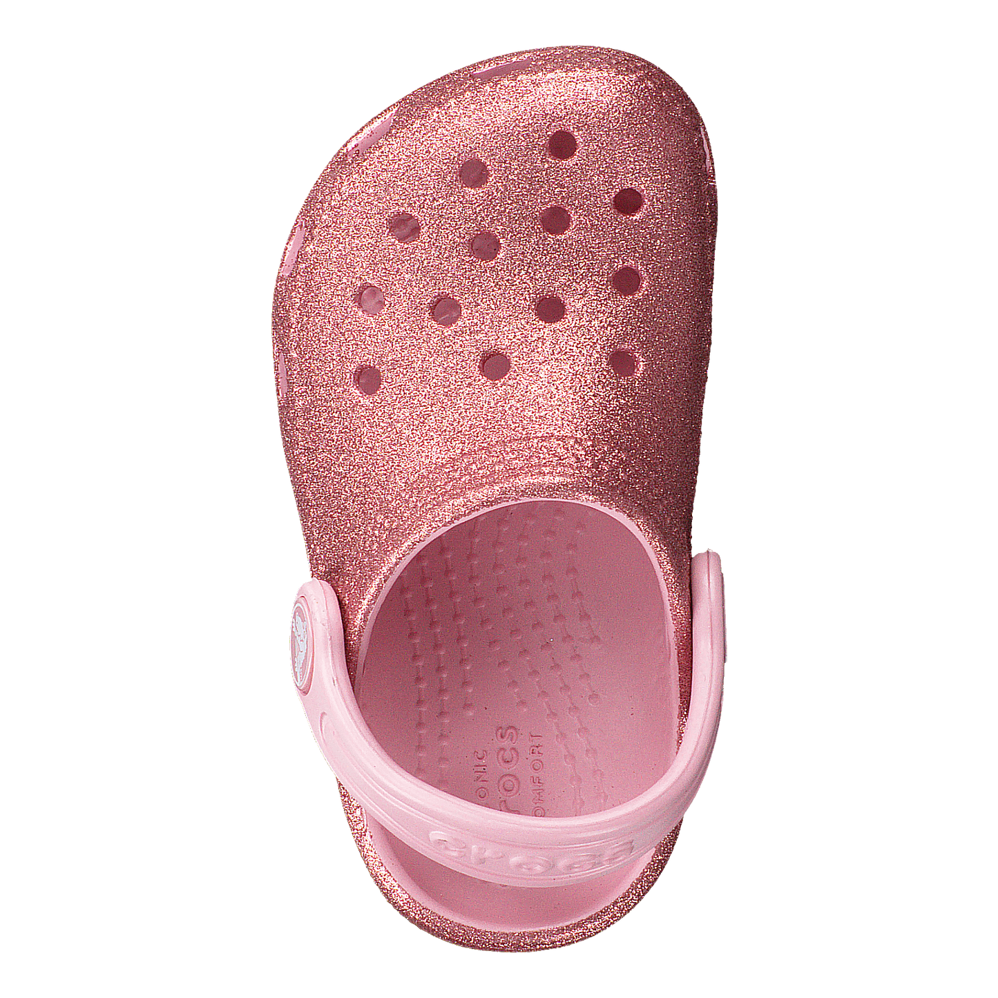 Classic Glitter Clog Kids Blossom