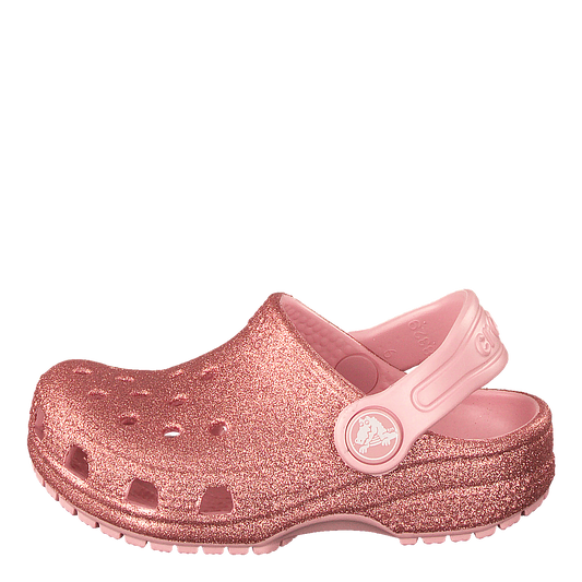 Classic Glitter Clog Kids Blossom