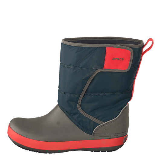 Lodge Point Snowboot Kids Navy/slate Grey