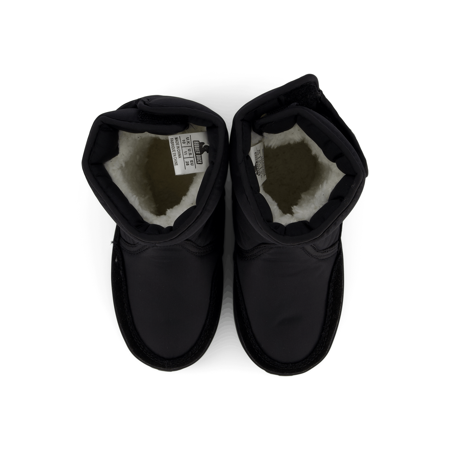 Rd Nylon Suede Solid Kids Black