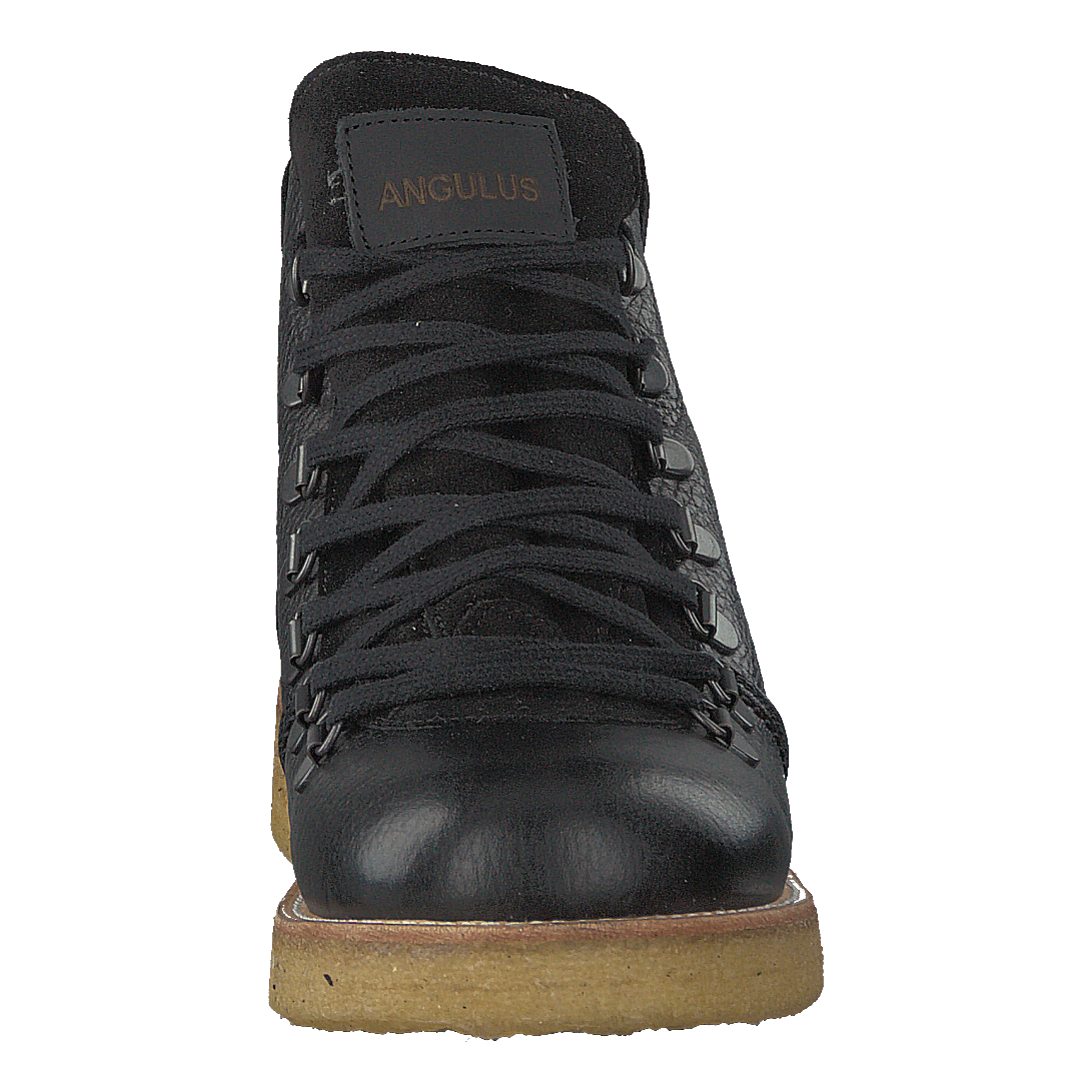 Tex-boot With Laces Black