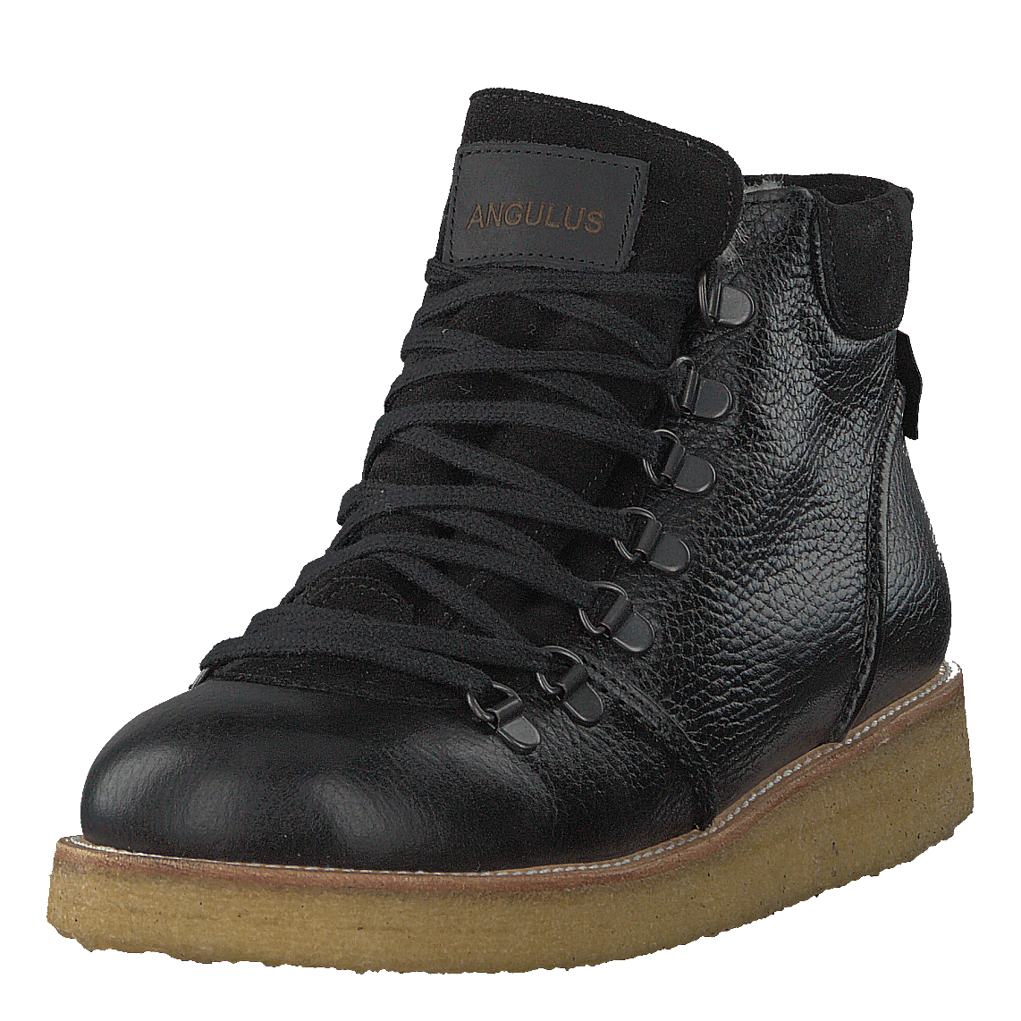 Tex-boot With Laces Black