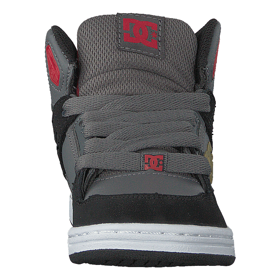 Pure High-top Grey/black/red