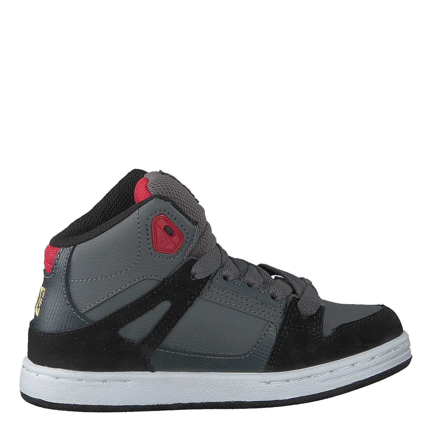 Pure High-top Grey/black/red