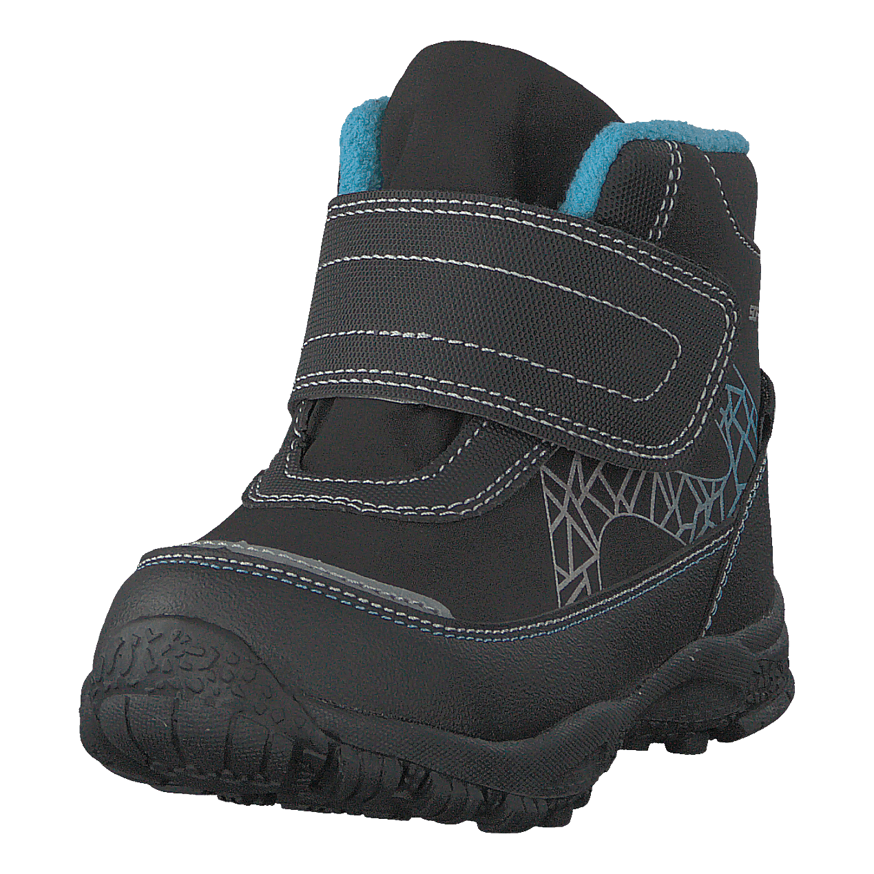 430-2962 Waterproof Warm Lined Black/blue