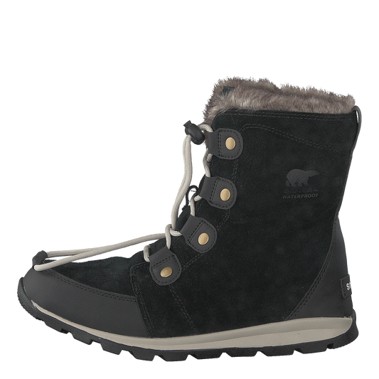 Youth Whitney Suede 010, Black, Dark Stone