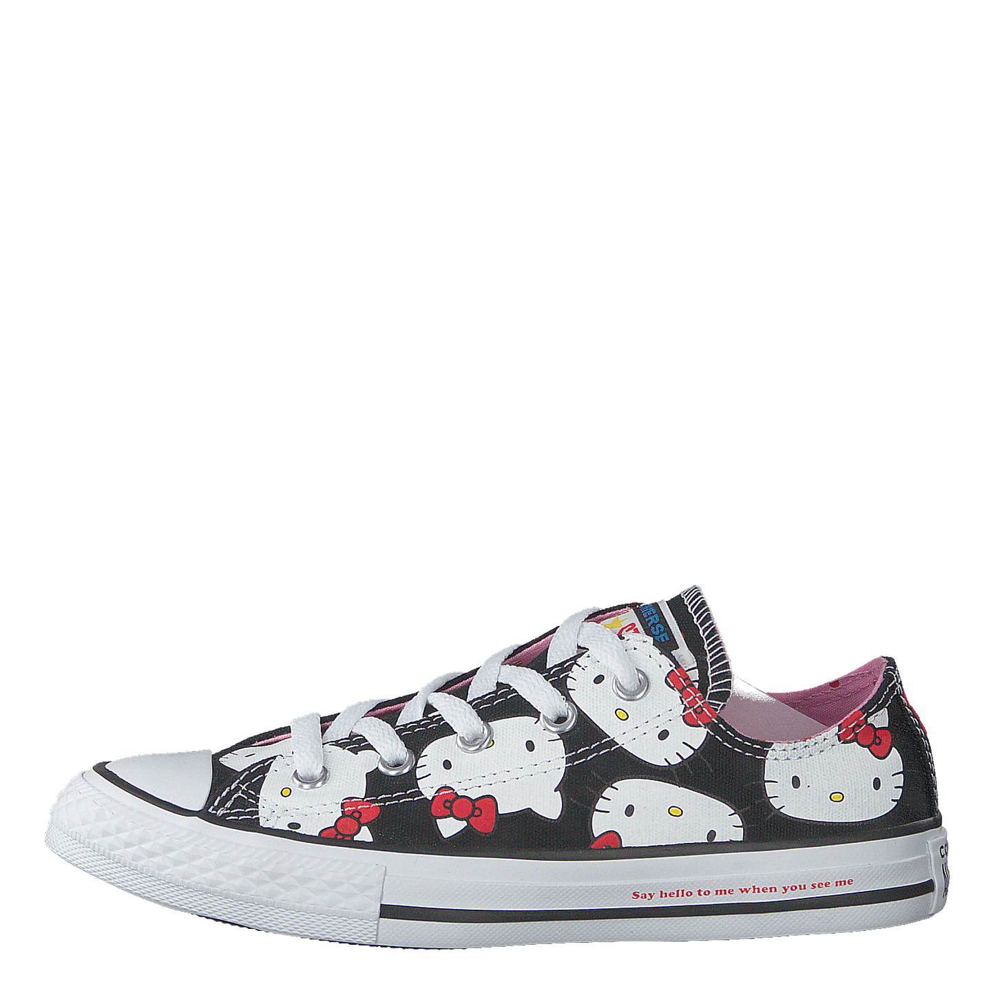 Chuck Taylor All Star Ox Black/prism Pink/white