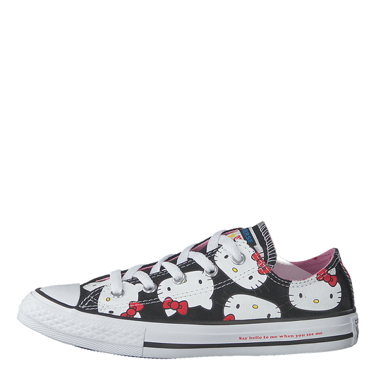 Chuck Taylor All Star Ox Black/prism Pink/white