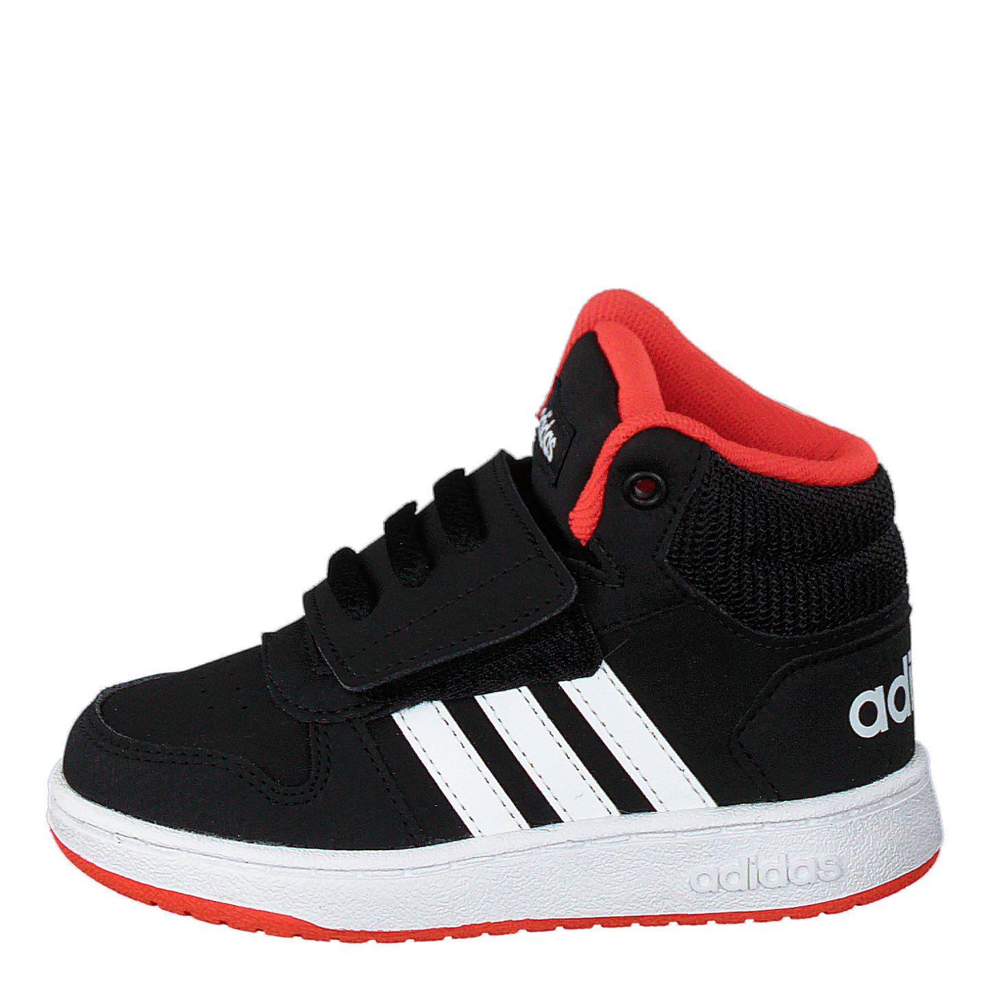 Hoops Mid 2.0 I Black/white/red