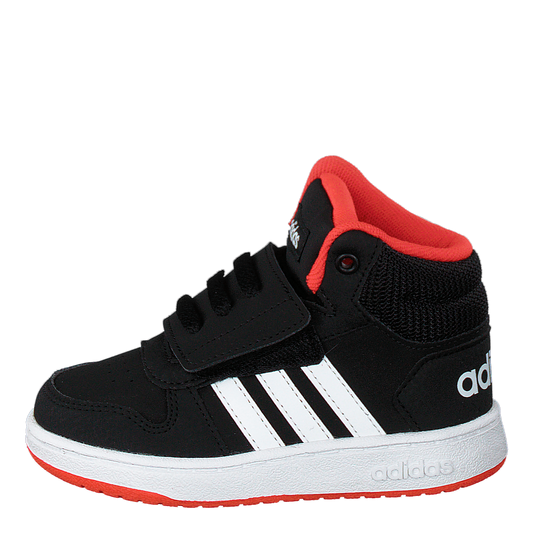 Hoops Mid 2.0 I Black/white/red