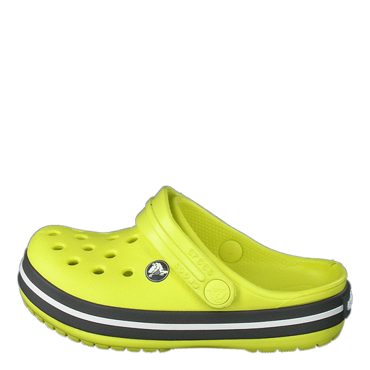 Crocband Clog Kids Citrus/Slate Grey