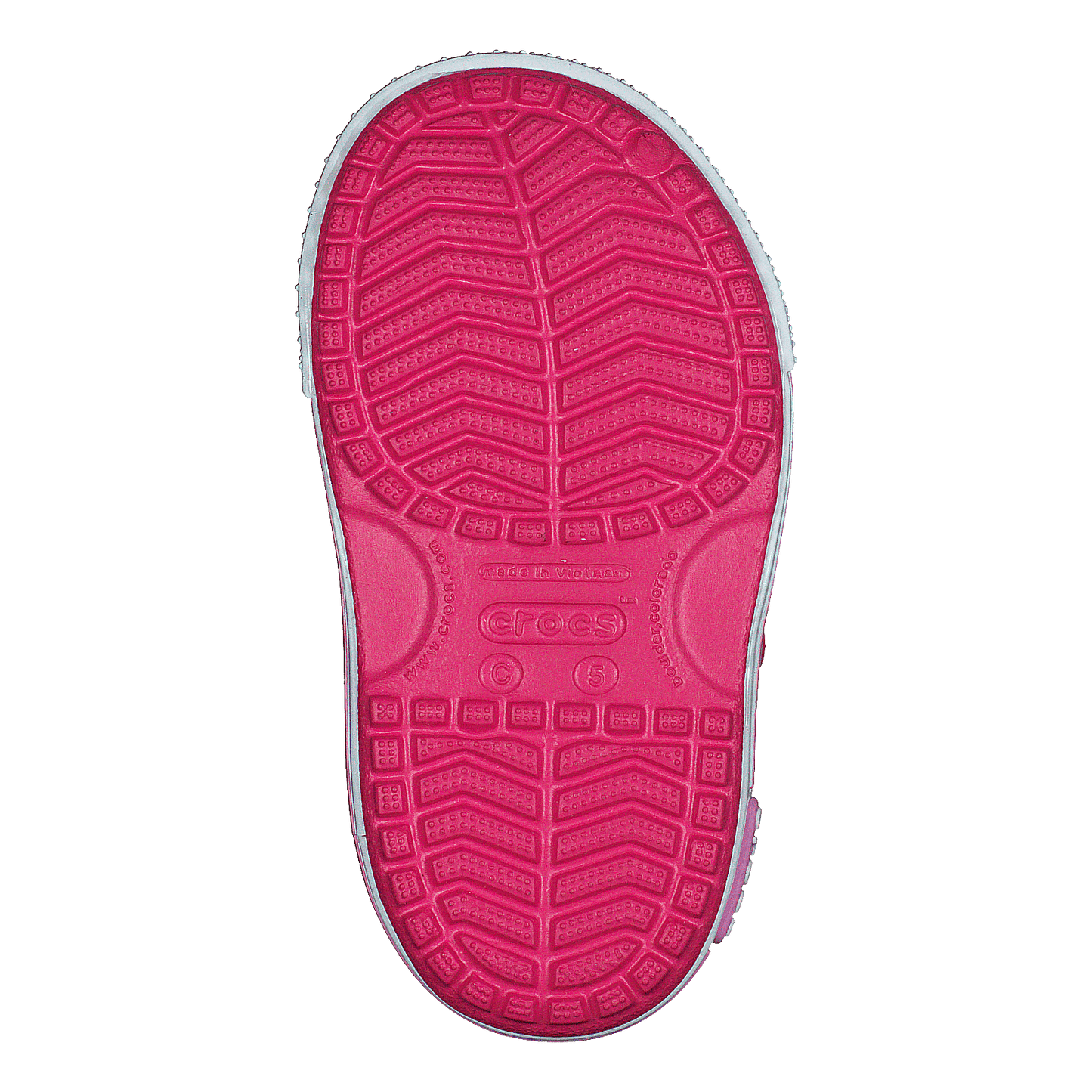 Crocband II Sandal Kids Paradise Pink / Carnation